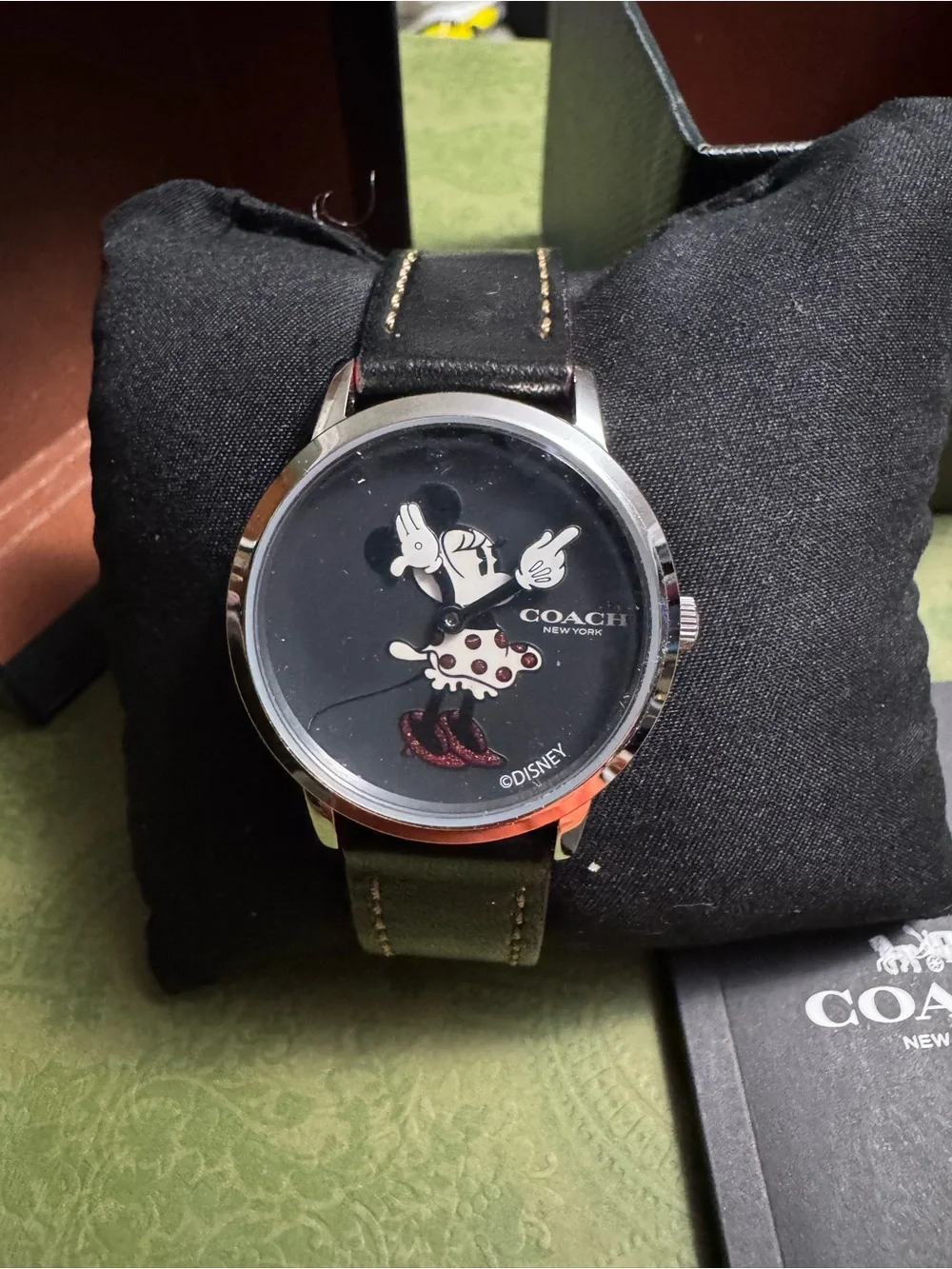 NWT Coach x Disney Minnie Mouse watch